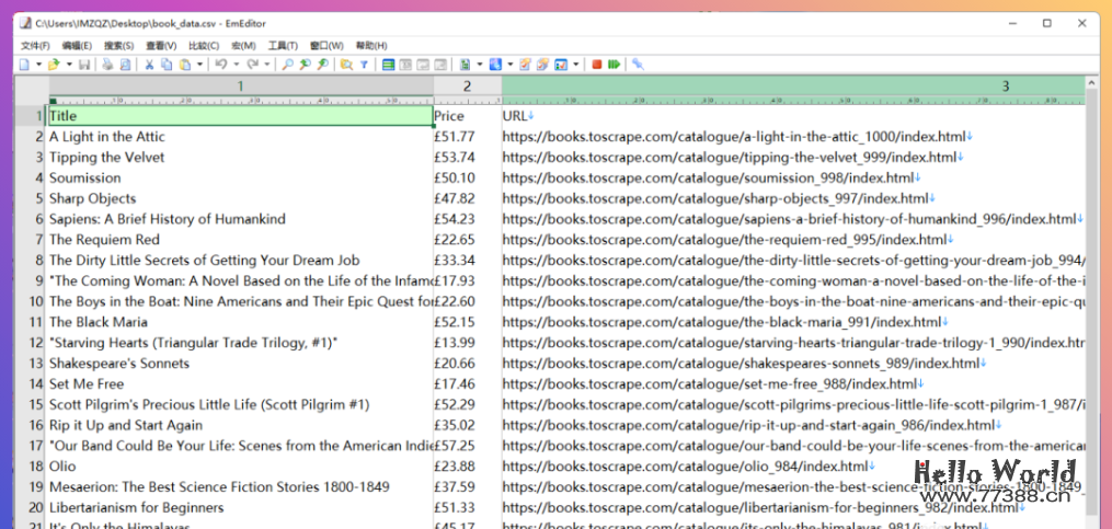 用ChatGPT做爬虫、抓数据、自动导出csv!